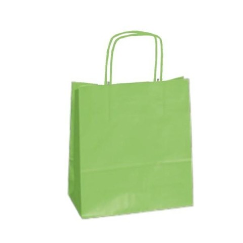 SHOPPER 22X10X29 VERDE MELA CVE GR.90